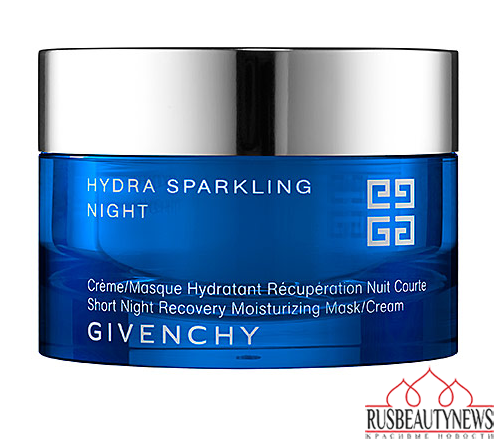 Givenchy Hydra Sparkling Night Recovery Moisturizing Mask&Cream look2