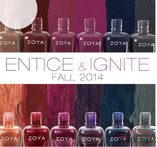Zoya Entice & Ignite Collection Fall 2014
