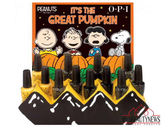 OPI Peanuts Halloween 2014