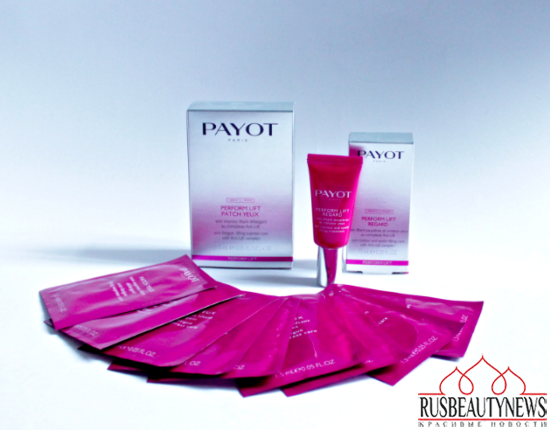 Payot Perform lift regard and Perform Lift patch yeux review