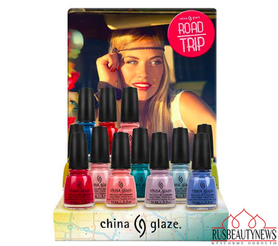 China Glaze Road Trip Spring 2015 Collection