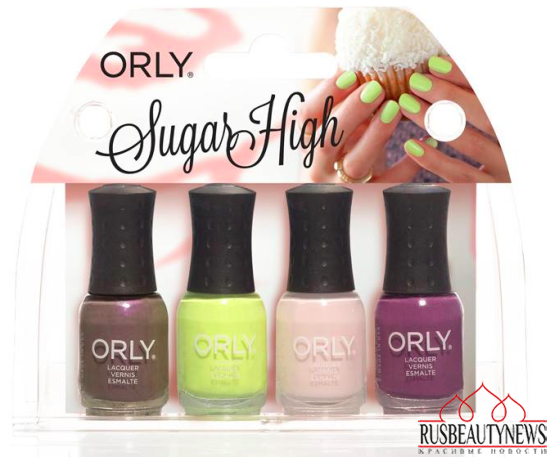 Orly Sugar High Spring 2015 Collection set