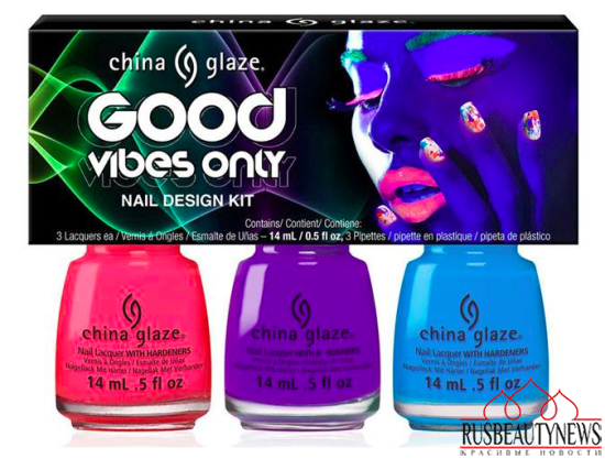 China Glaze Electric Nights Summer 2015 Collection set1