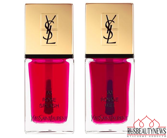 YSL Summer 2015 Pop Water Makeup Collection nail1