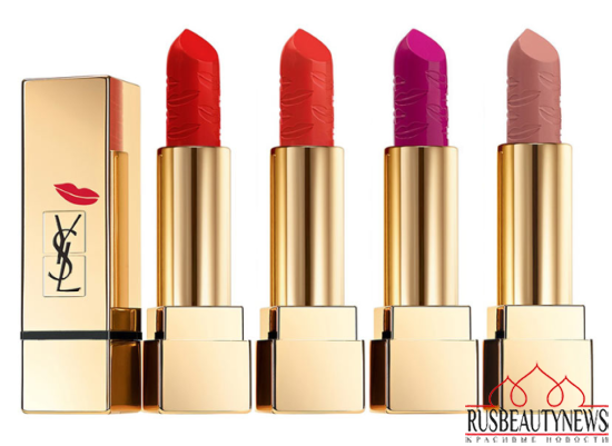 YSL Rouge Pur Couture Kiss & Love Fall 2015 Makeup Collection lipp