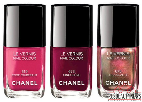 Chanel Rouge Allure Fall-Winter 2015 Collection nail