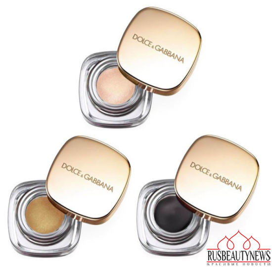 Dolce & Gabbana The Essence of Holidays 2015 Collection cream shadow