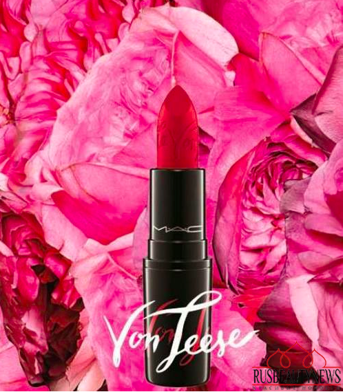 MAC Dita Von Teese Lipstick for Winter 2015 look3