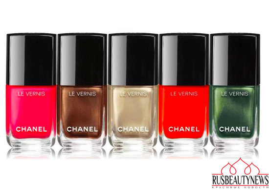 Chanel Dans La Lumiere de L’Ete Summer 2016 Collection nail