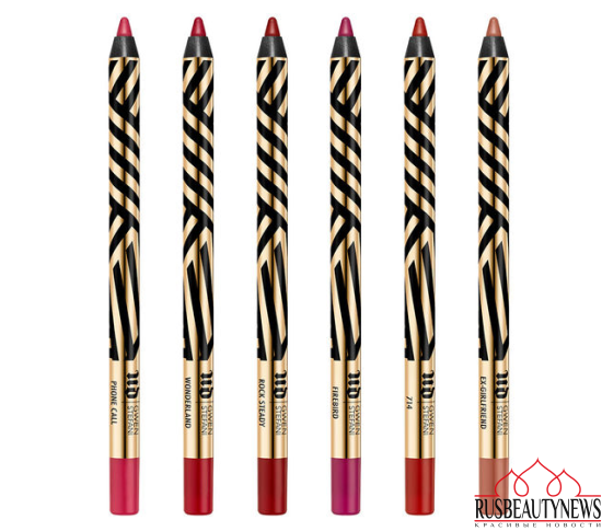 Urban Decay x Gwen Stefani Collection for Spring 2016 lipppen