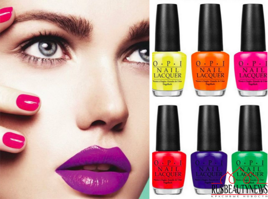 OPI Tru Neon 2016 Summer Collection
