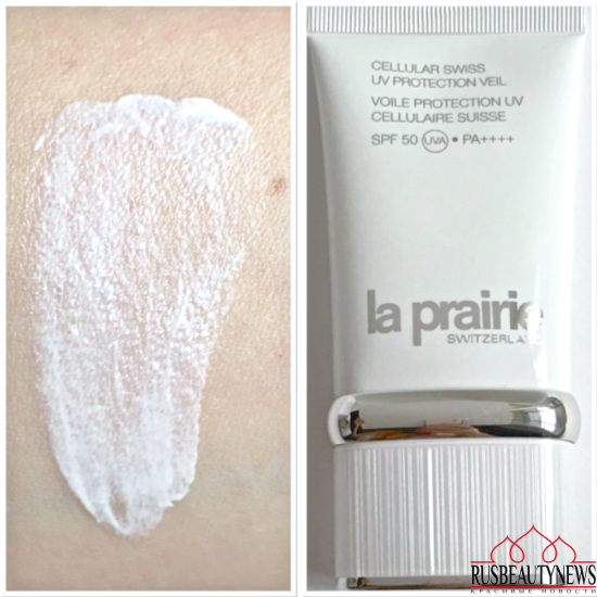 Cellular Swiss UV Protection Veil SPF 50 swatches