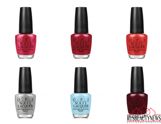 OPI Breakfast at Tiffany’s Holiday 2016 Collection цвета2