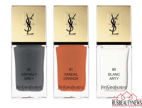 YSL Street Art Collection Spring 2017 nail