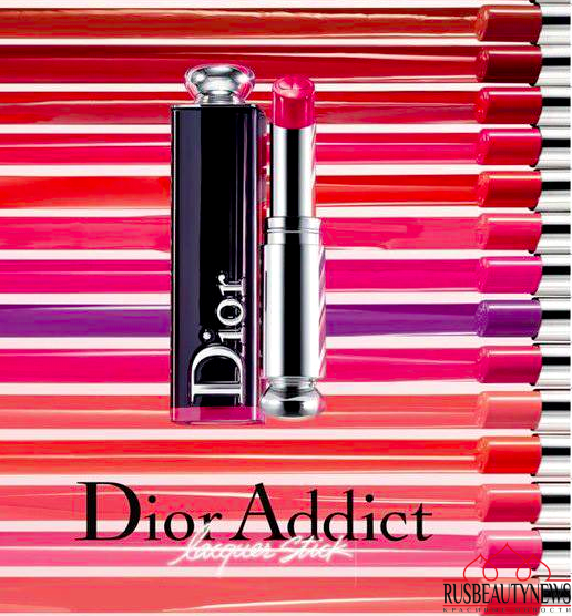 Dior Spring 2017 Addict Lacquer Stick Collection look