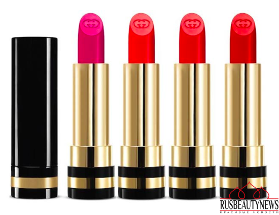 Gucci Sheer Lipstick Collection цвета