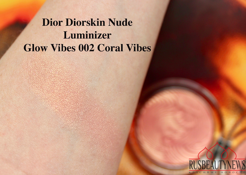 Dior Diorskin Nude Luminizer Glow Vibes 002 and Addict Lip Glow Oil 004 R.....